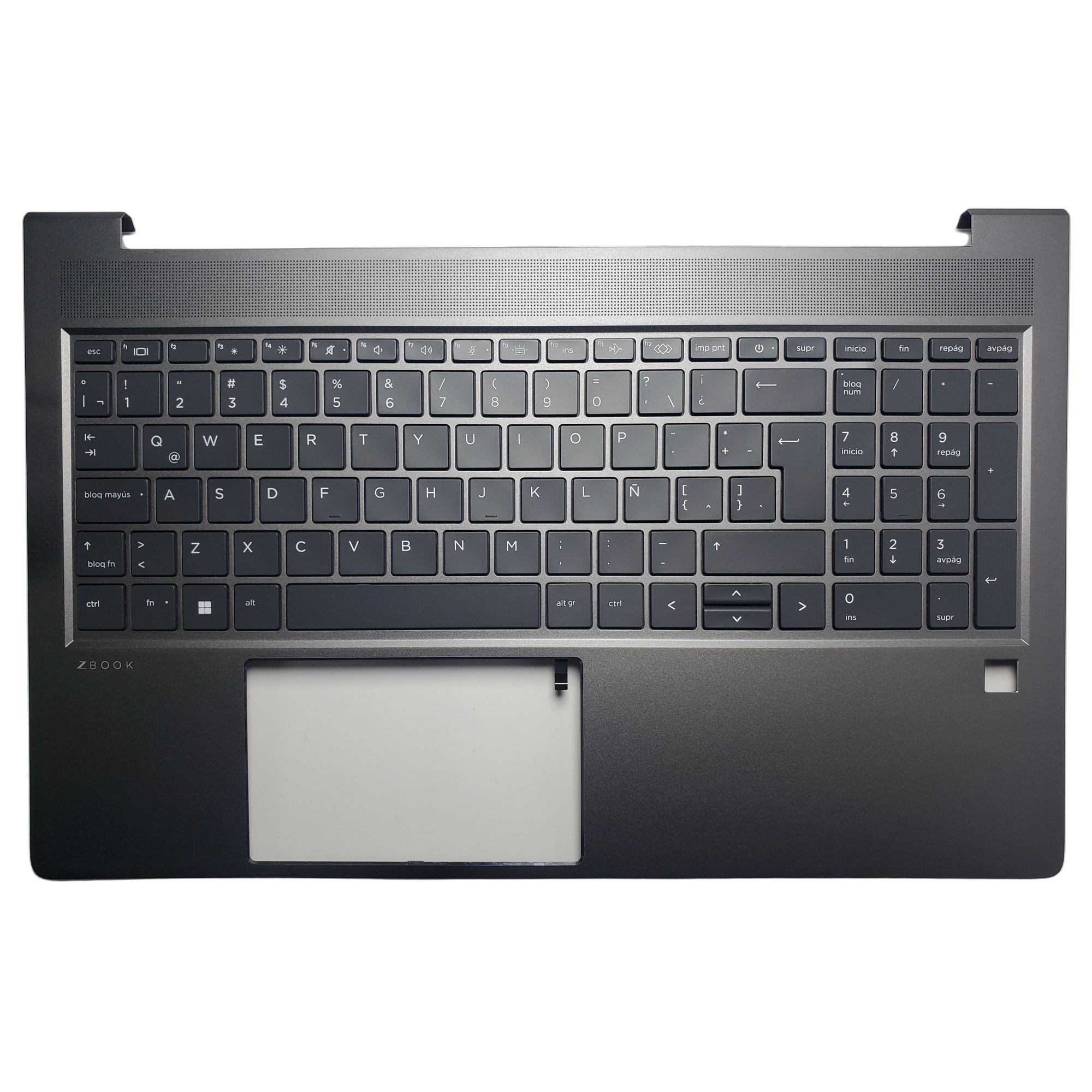 Top-cover HP con Teclado Retroiluminado 15 G10 Zbook Power 15 G10A N52484-161 1
