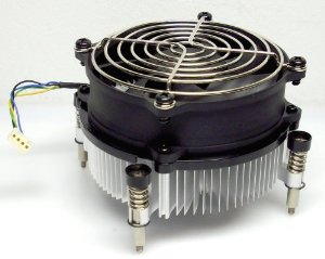 Fan Heat Sink Assembly 5 593217-001 1