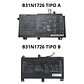 Bateria Asus Tuf Fx505 Type B Original 3 Celdas B31N1726 - Miniatura 2