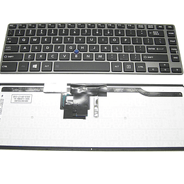 Teclado Notebook Toshiba NSK-V22BN para Tecra Z40, Z40A, Z40-AK01M, Z40-AK03M, Z40-AK05M