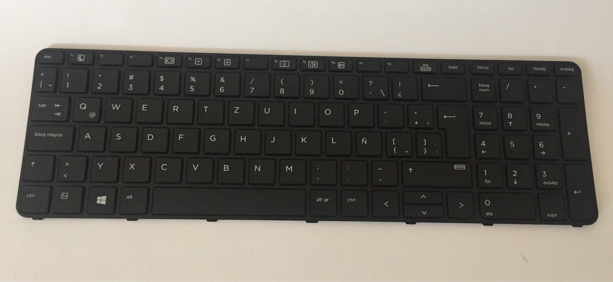 Teclado HP 450 G3 Español Negro C 827028-161 1
