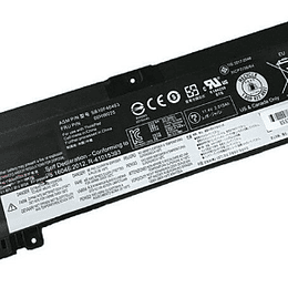 Bateria Lenovo T460S T470S 3 Celdas 48W 11.4V 00Hw025