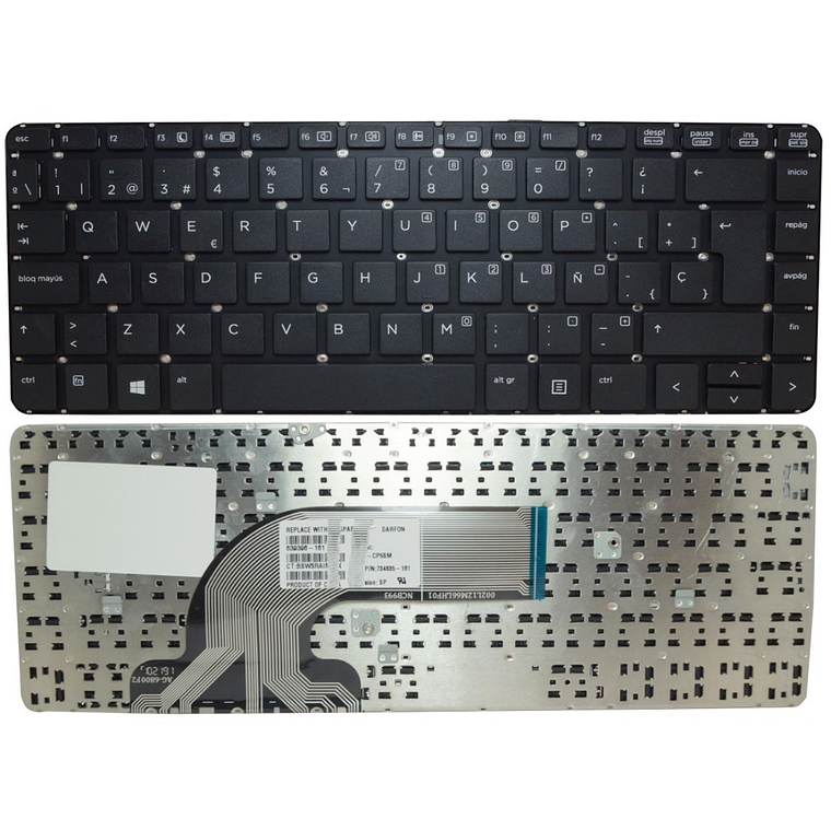 Teclado HP Probook 440 G1 Negro E 721520-161 1