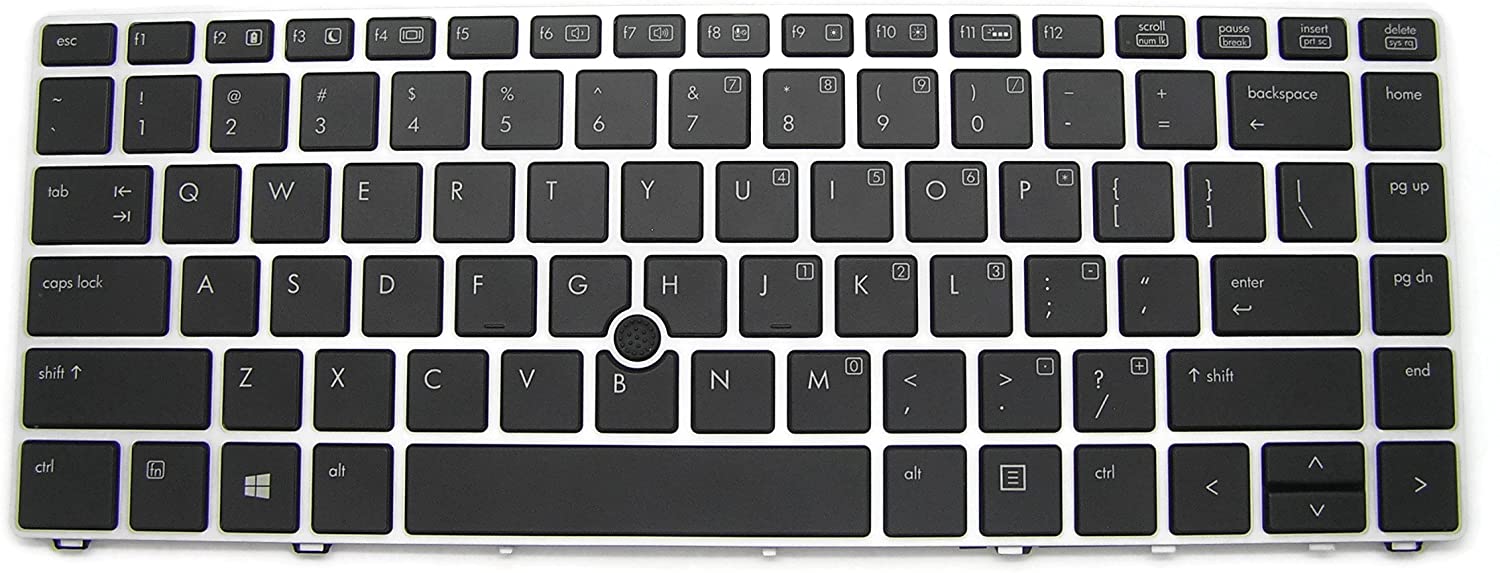 Backlit Keyboard With Pointing St 785648-001 1