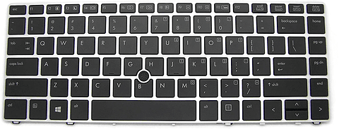 Backlit Keyboard With Pointing St 785648-001