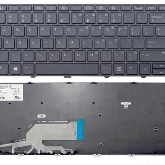 Keyboard HP Us Backlit With Frame 906763-001