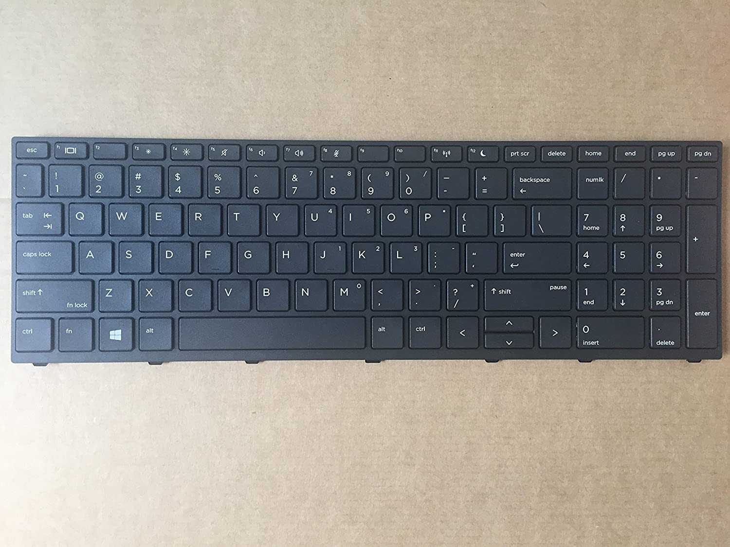 Teclado HP Con Frame No Retroilum L01027-001 1