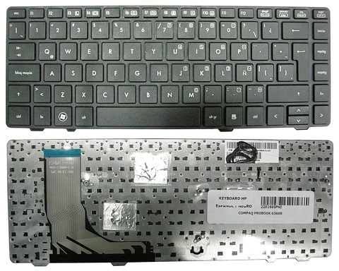 Teclado HP Probook 6360B Español  637045-161