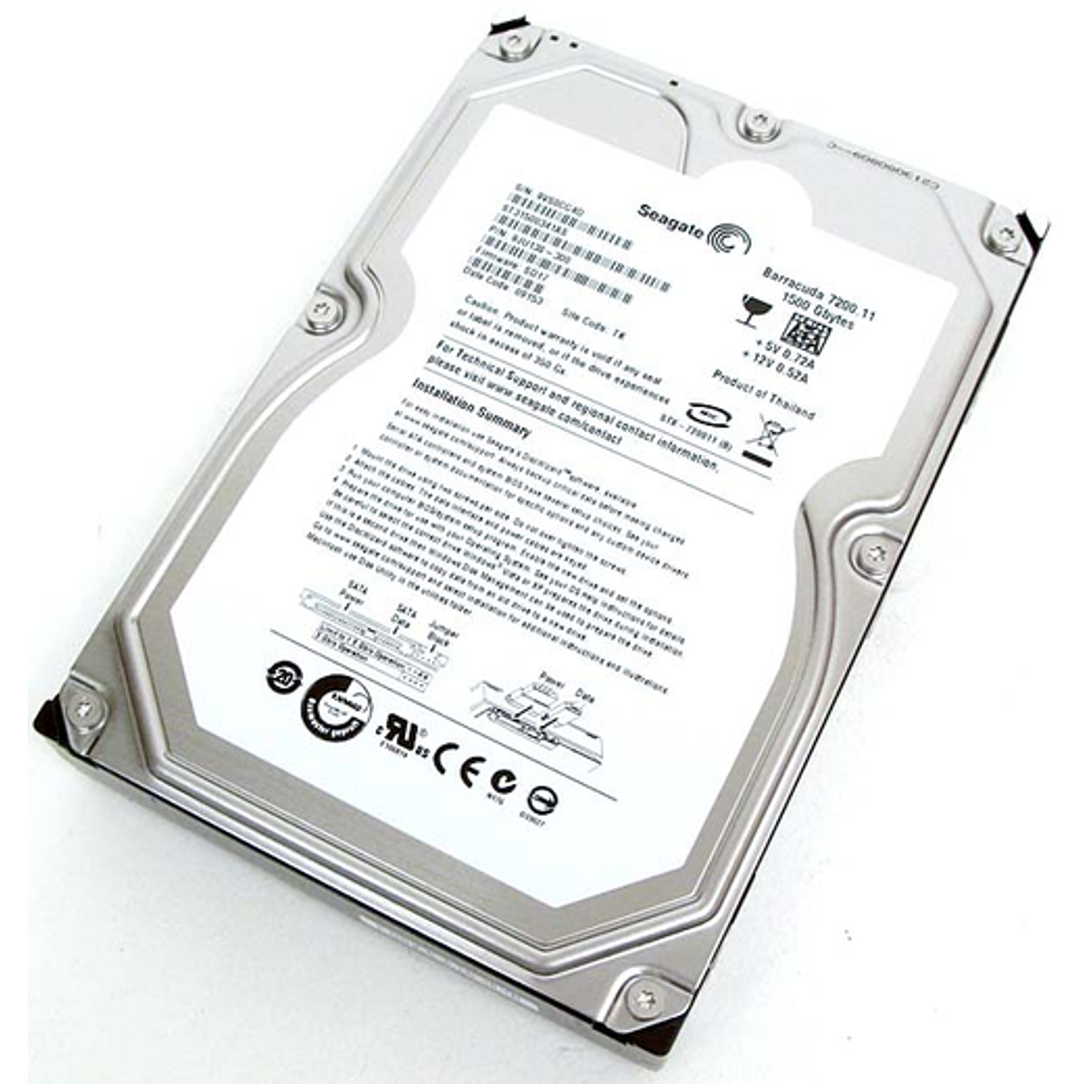 Seagate Barracuda 7200Rpm Desktop ST3320413AS 1