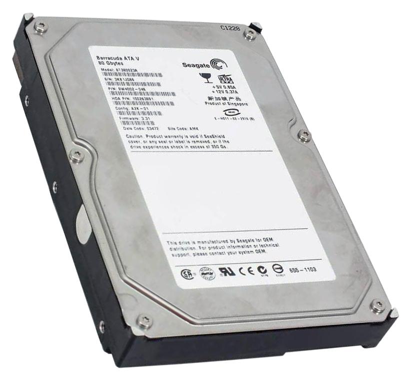 80Gb Sata 1.5Gb Hard Drive S ST380023AS 1