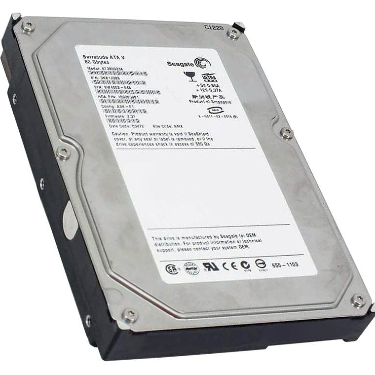 80Gb Sata 1.5Gb Hard Drive S ST380023AS 1
