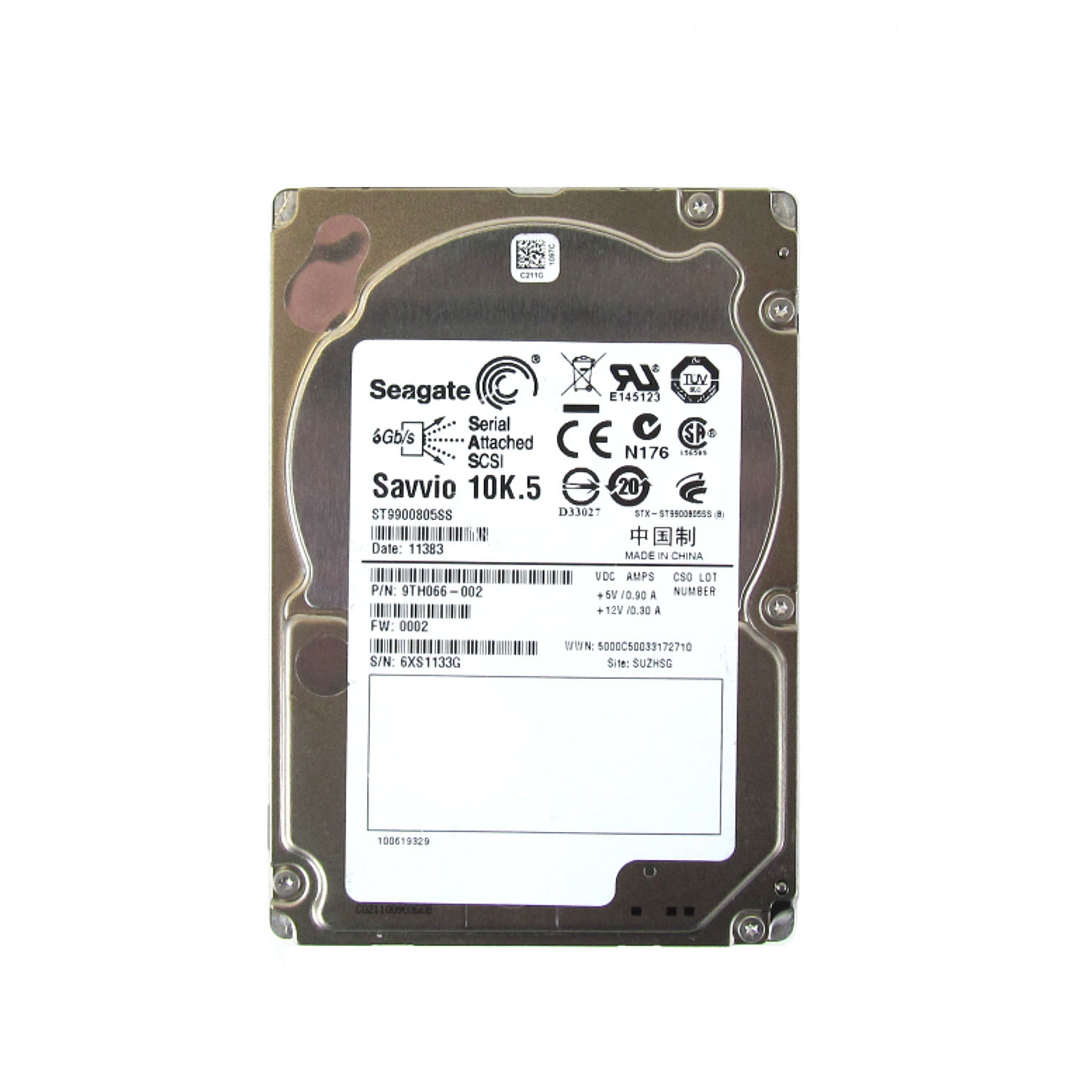 Disco Duro 900 Gb 10K 2.5 Dp 6G S ST9900805SS 1