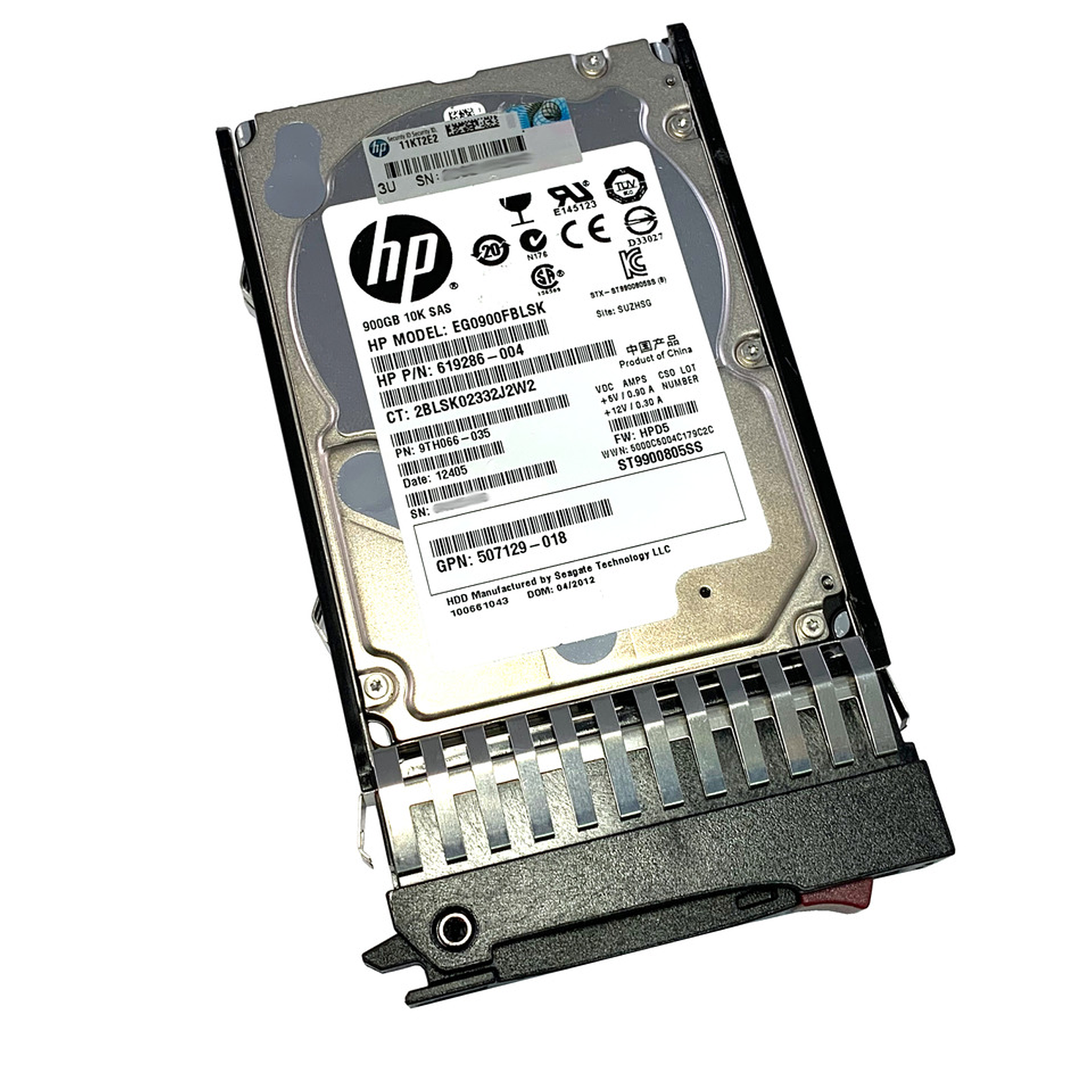 Disco Duro HP 900 Gb 6G 10K 2.5  619291-B21 1