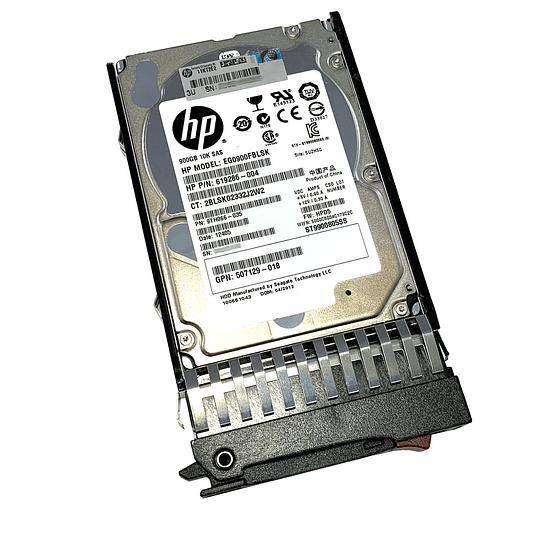 Disco Duro HP 900 Gb 6G 10K 2.5  619291-B21