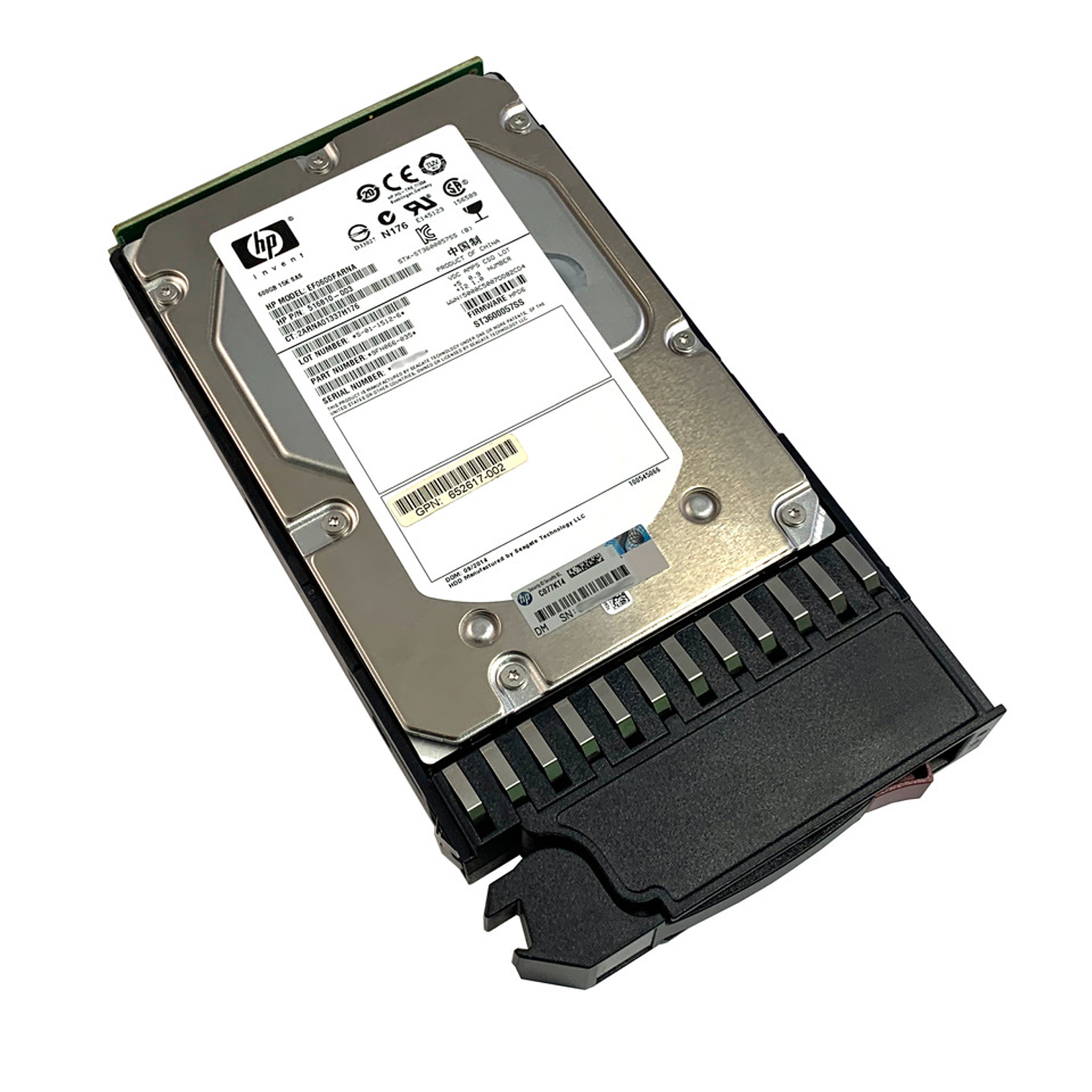 Disco Duro HP Msa2 600 Gb 15K 3.5 601777-001 1