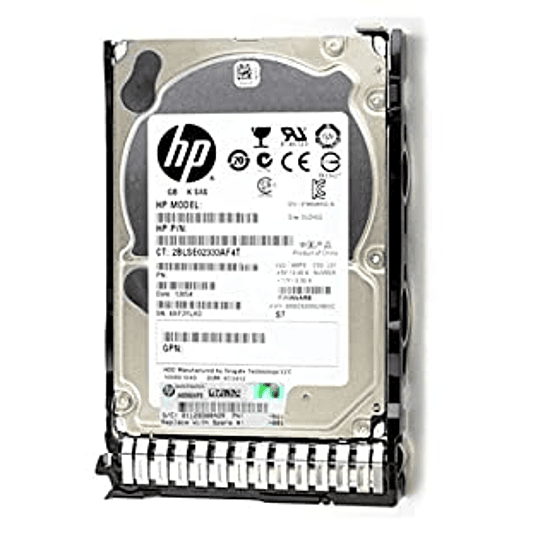 Disco Duro HP G8 G9 450 Gb 6G 15K 652615-B21