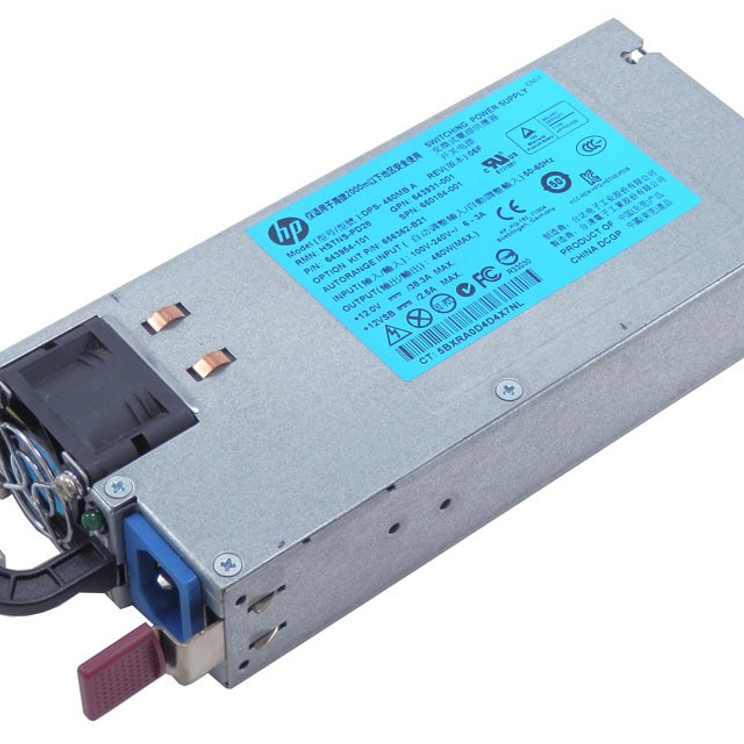 Fuente De Poder HP 460W 6 660184-001 1