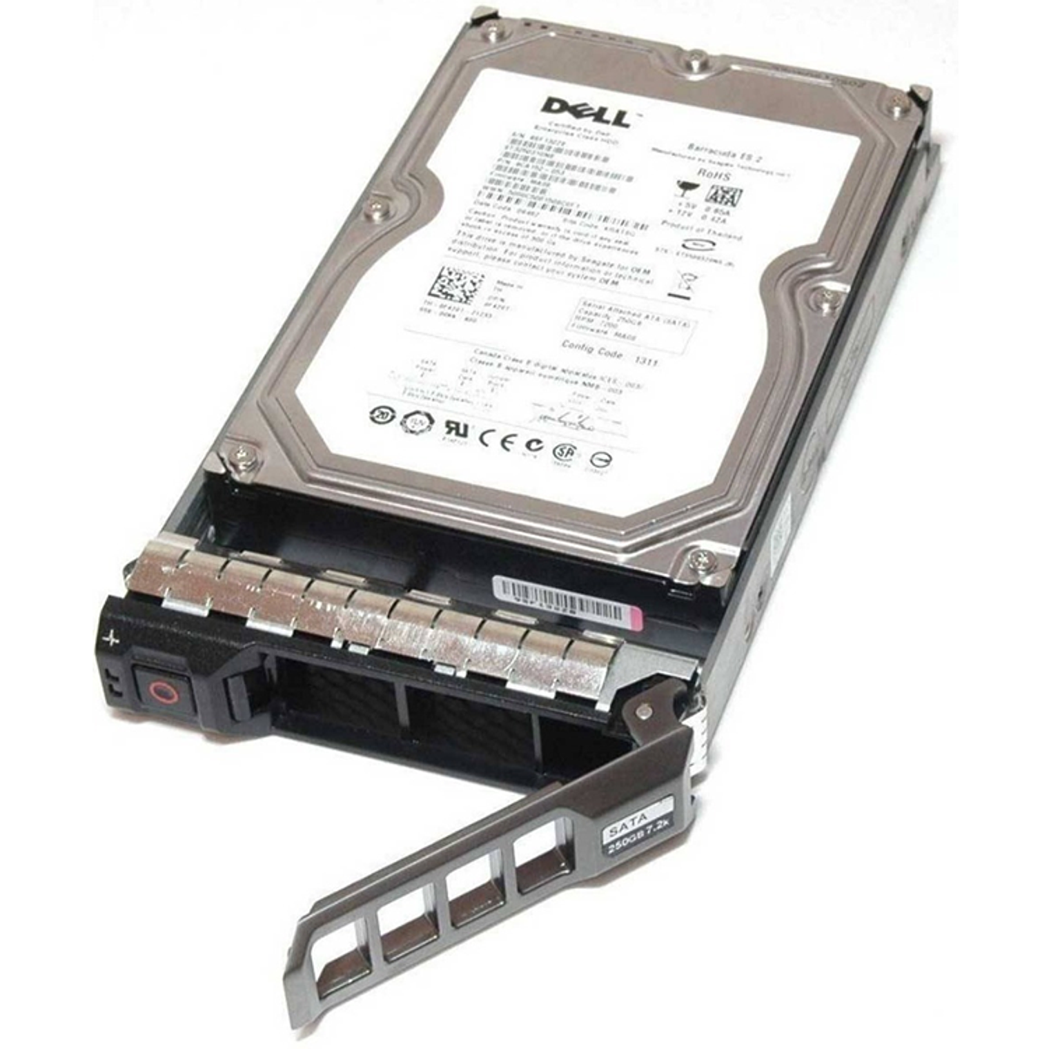 Dell 2-TB 6G 7.2K 3.5 Sata  Hdd W 400-AEGG 1