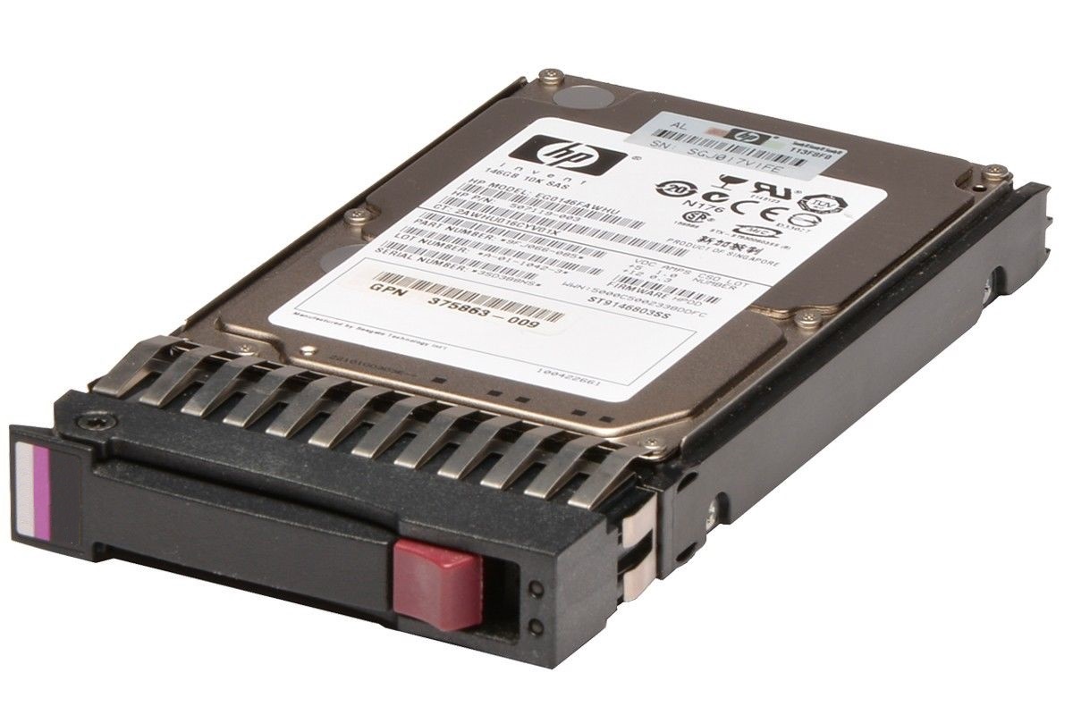 HP 72-Gb 3G 15K 2.5 Dp Sas Hdd 4 418398-001 1