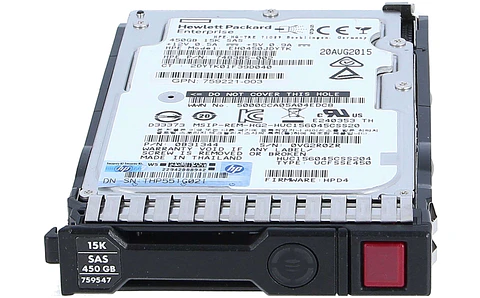 Disco Duro HP 450 Gb 12G 15K Sas  759210-B21