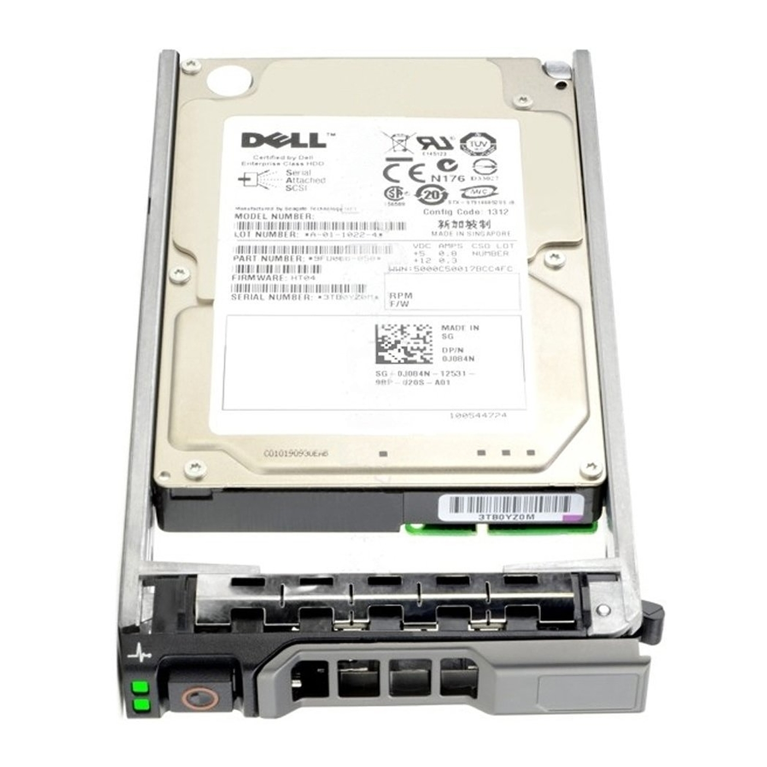Dell 300 GB 6G 10K 2.5 Sp SAS Sc  C975M 1