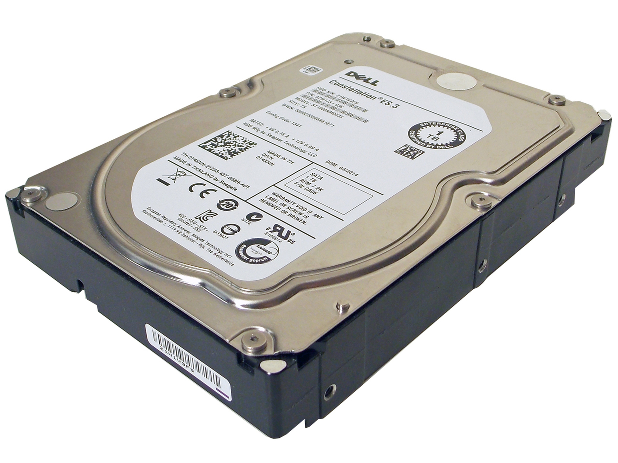 Dell 1-Tb 6G 7.2K 3.5 Sata T T4XNN 1