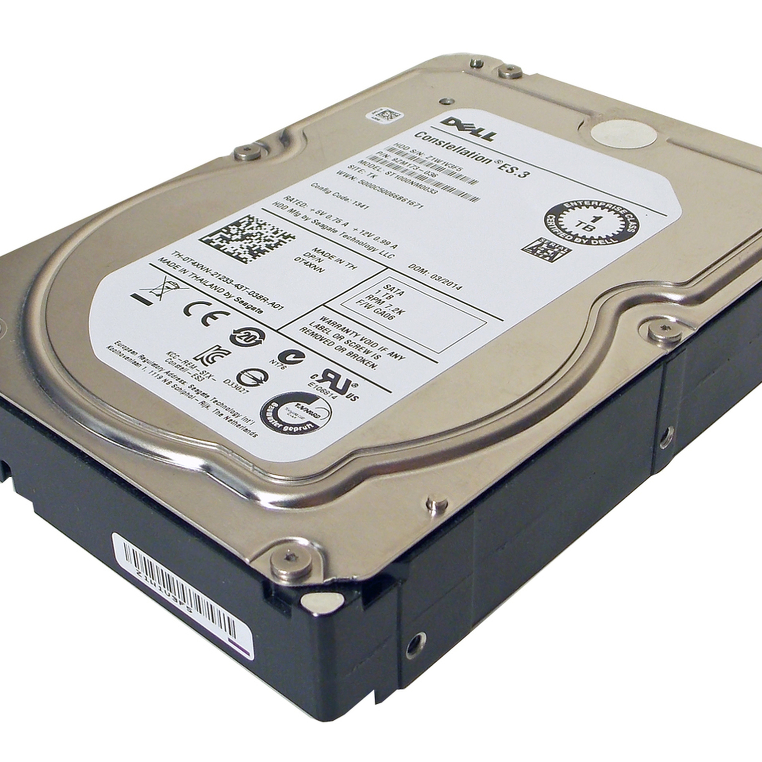 Dell 1-Tb 6G 7.2K 3.5 Sata T T4XNN 1
