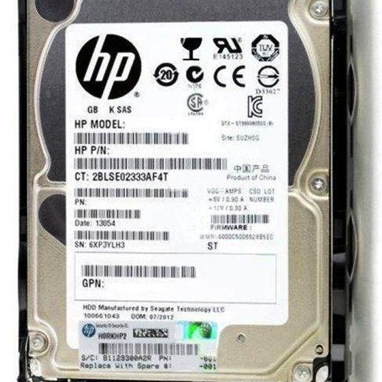 Disco Duro G8 G10 600Gb 12G 10K 2 872477-B21 1