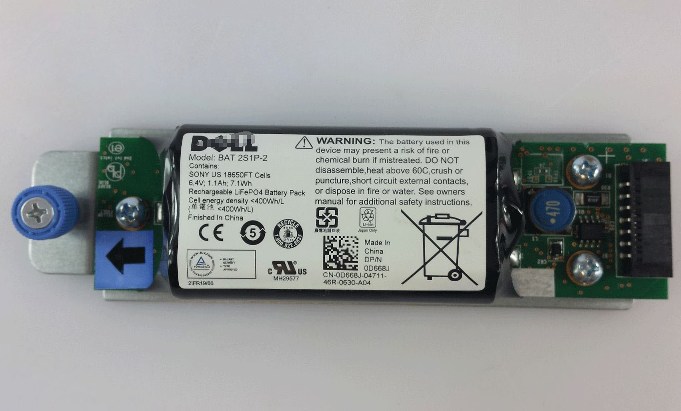 Controladora Dell (Battery Backup 0D668J 1