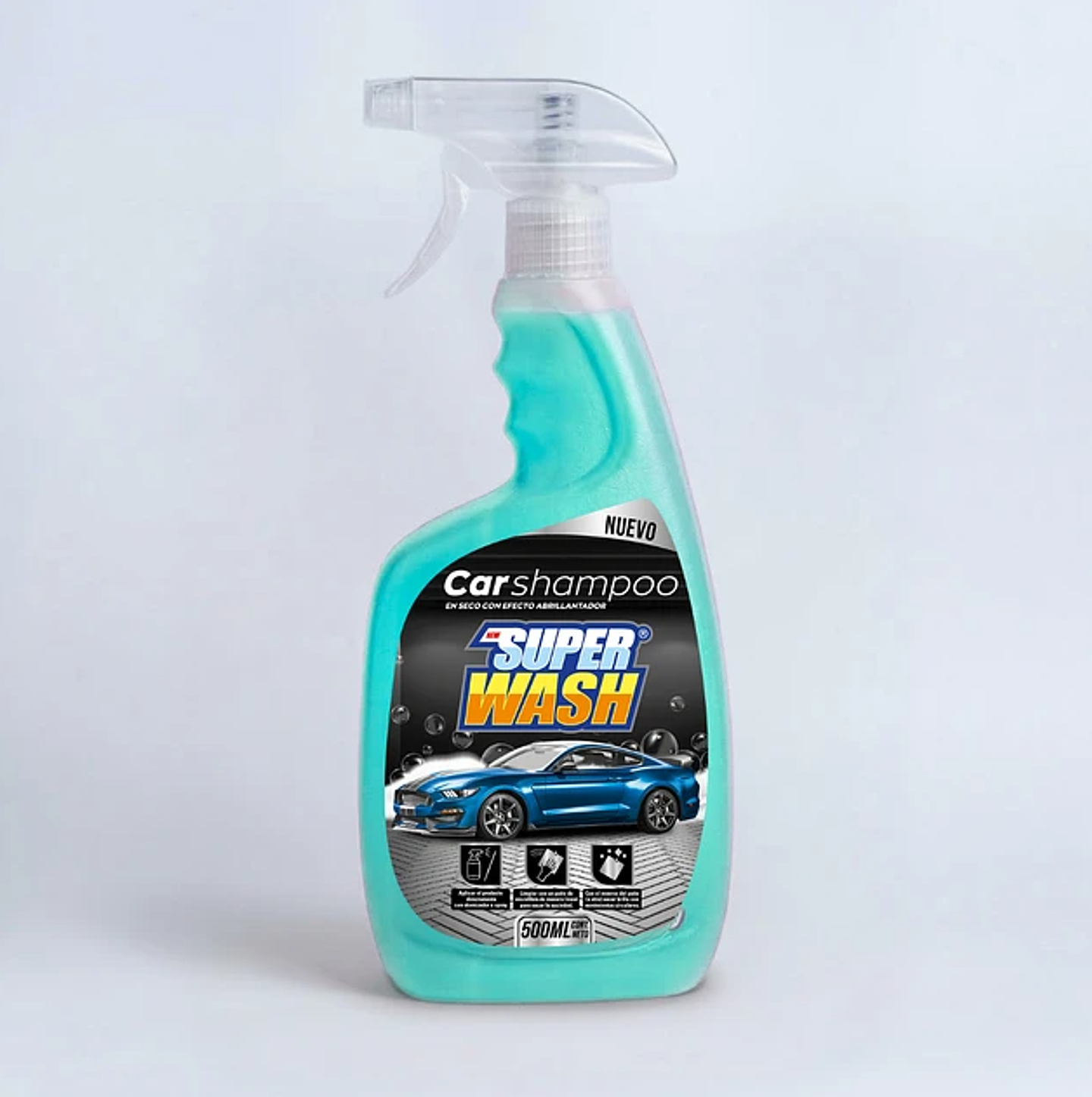 CarShampoo en seco con efecto abrillantador 500 ml 1