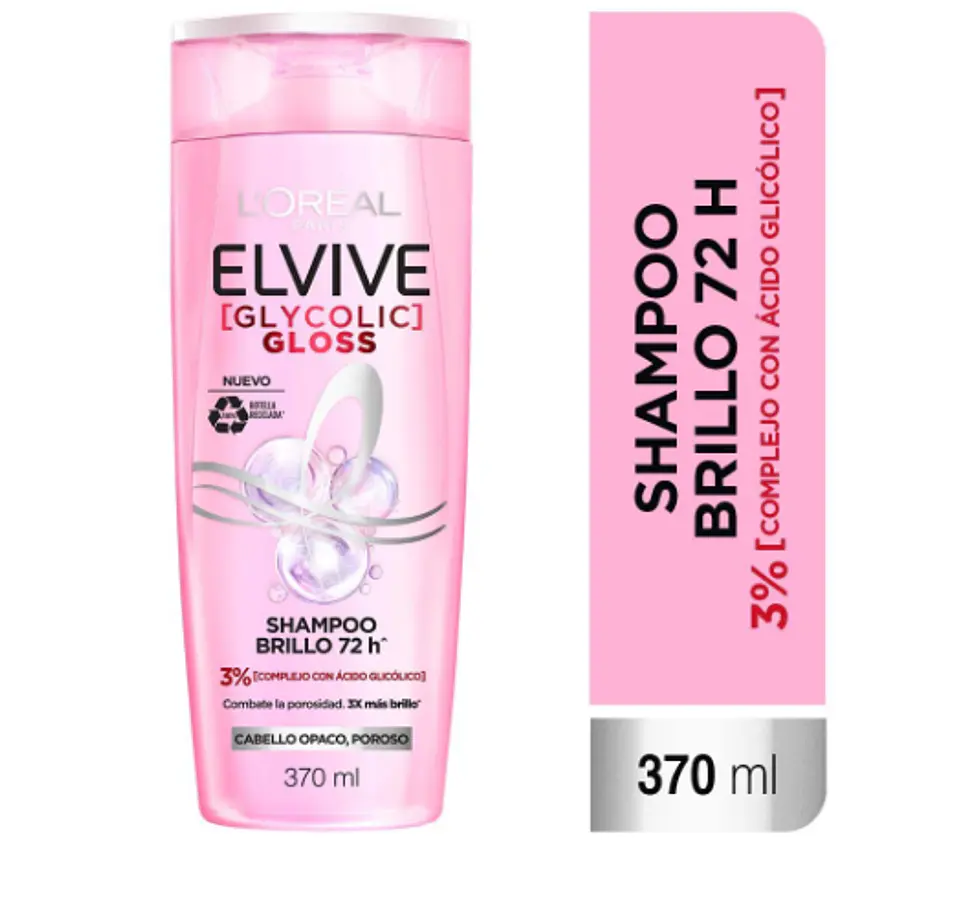 Elvive Shampoo Glyco Gloss 370 ml 1