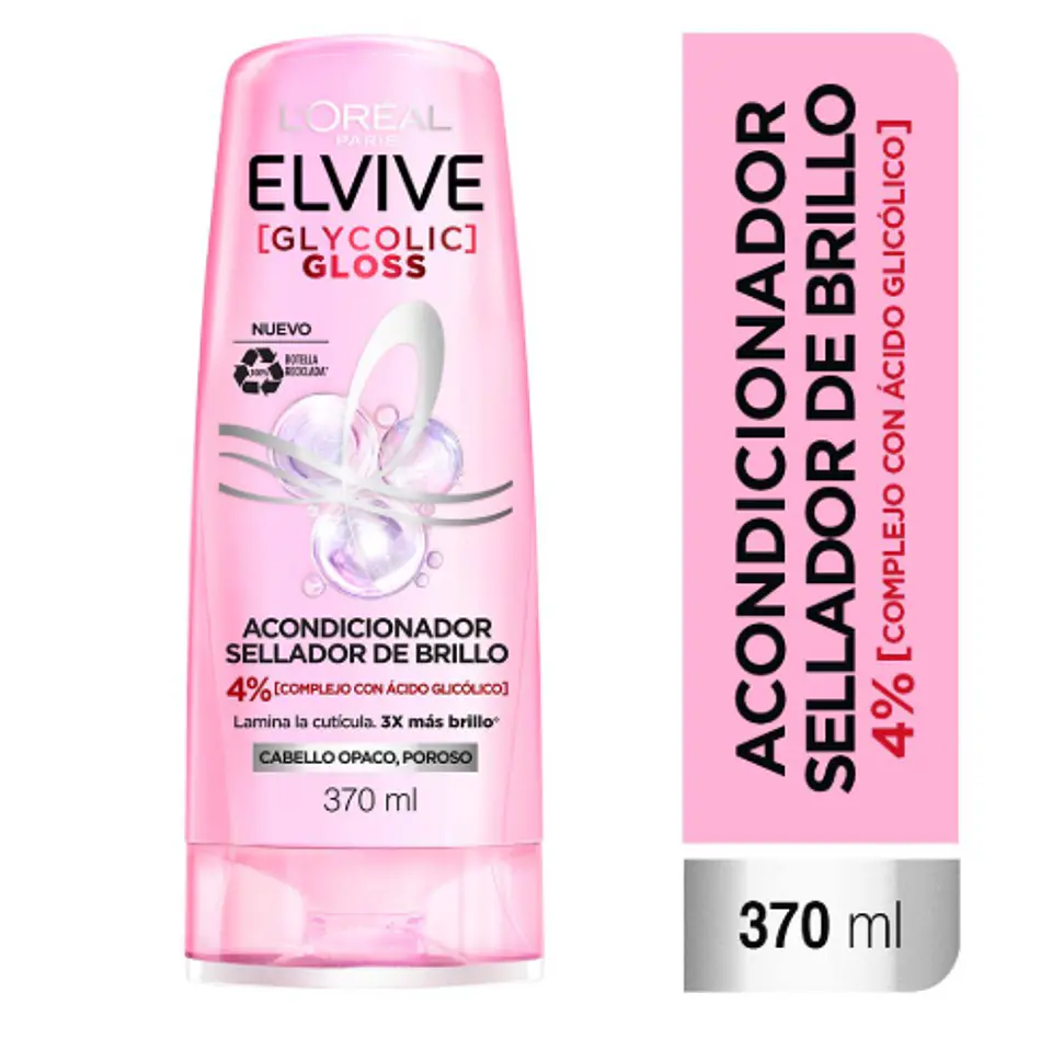 Elvive Acondicionador Glyco Gloss 370 ml 1