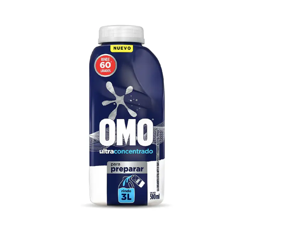 Omo Detergente Líquido para Diluir 500 ml 1