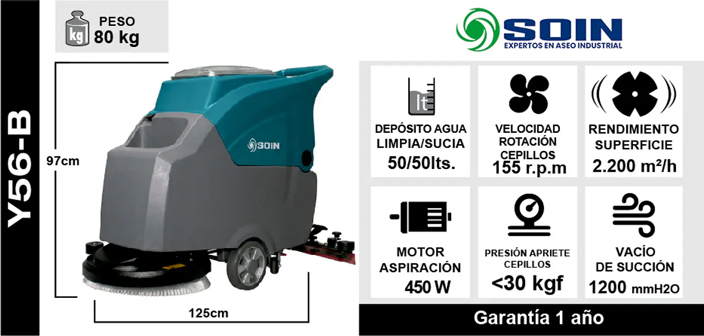 Vacuolavadora H/caminando Soin 6