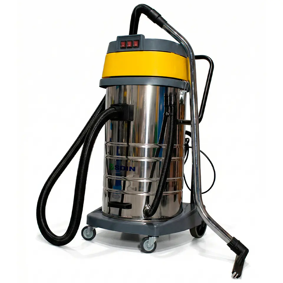 Aspiradora Polvo Agua 80 L Filtro Hepa 1