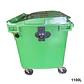 Contenedor De Basura 1.100l Verde - Miniatura 3