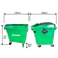 Contenedor De Basura 1.100l Verde - Miniatura 5