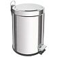 Basurero Pedal 5l Acero Inox Tramontina - Miniatura 1
