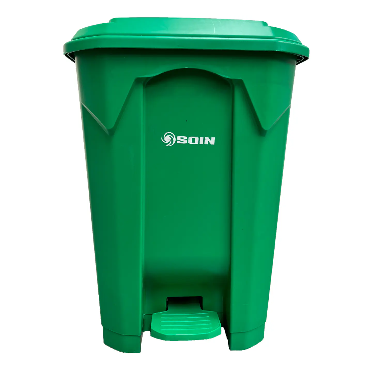Basurero Plastico 80l Verde 1