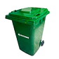 Contenedor De Basura 360l Verde - Miniatura 1