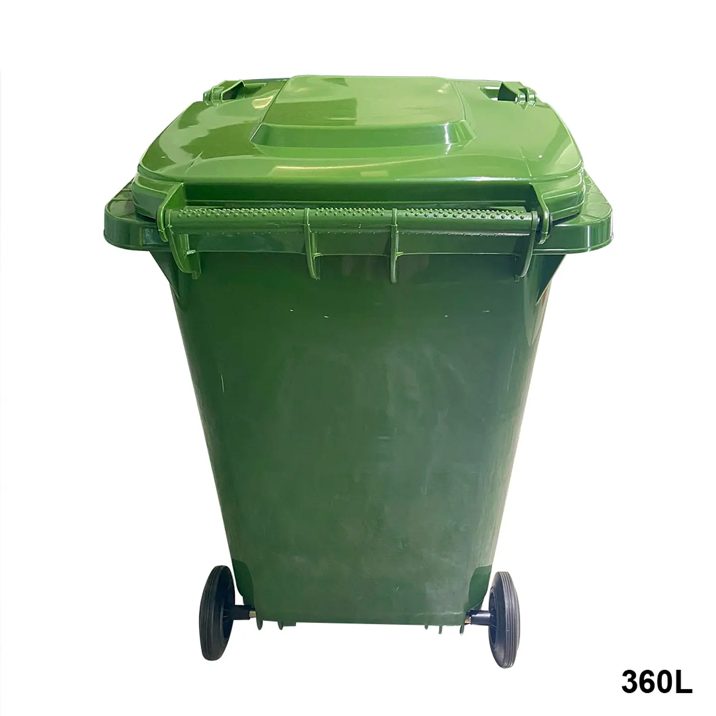 Contenedor De Basura 360l Verde 4