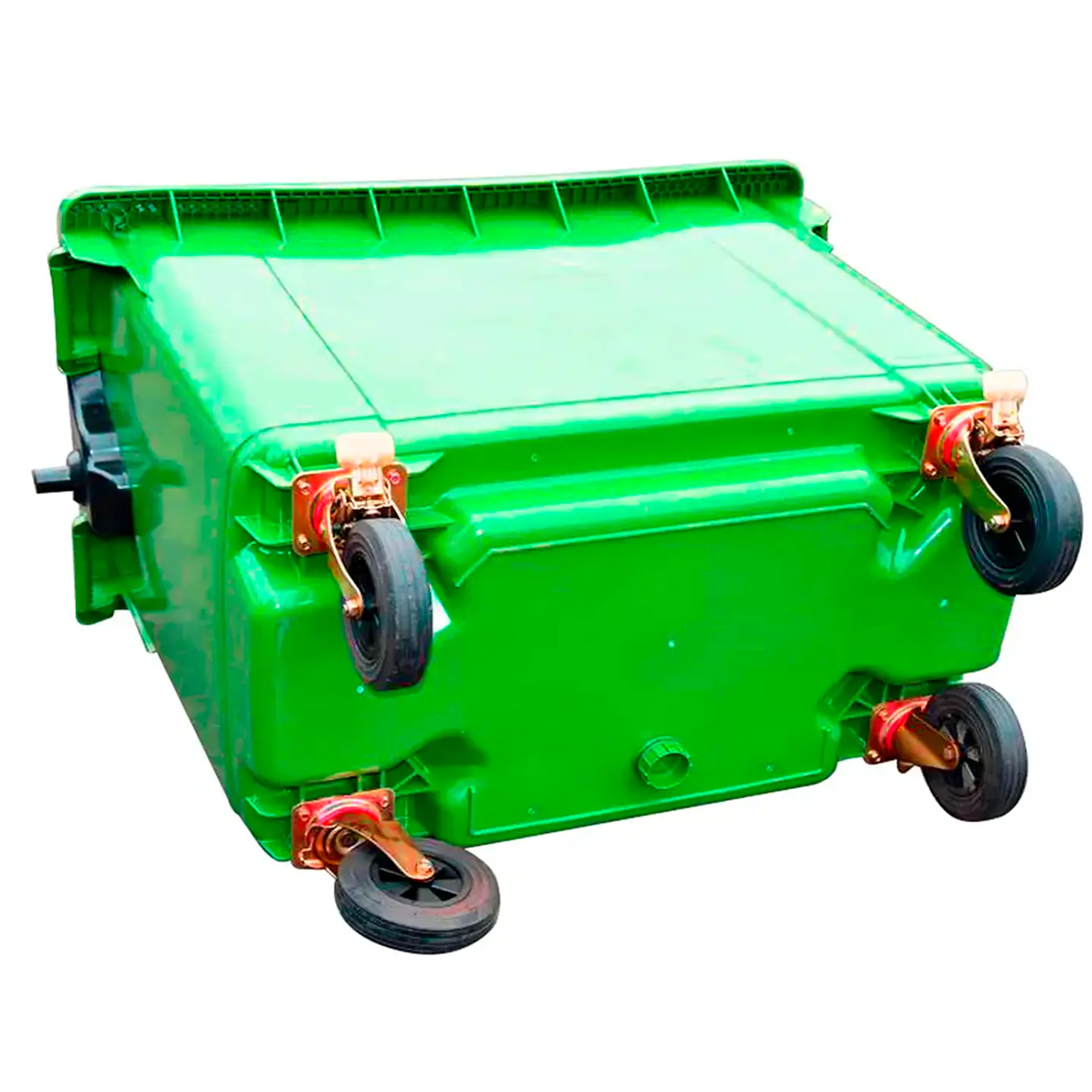 Contenedor De Basura 770l Verde 3