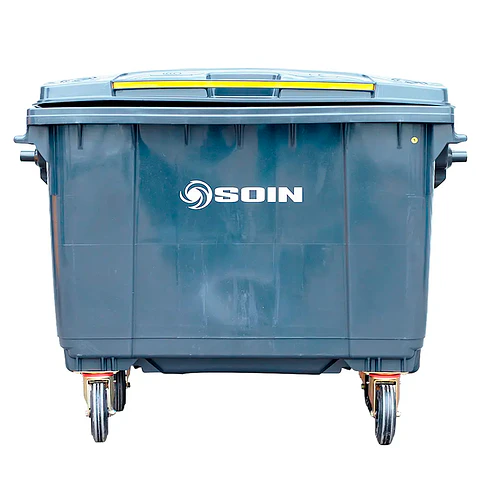 Contenedor De Basura 770l Gris