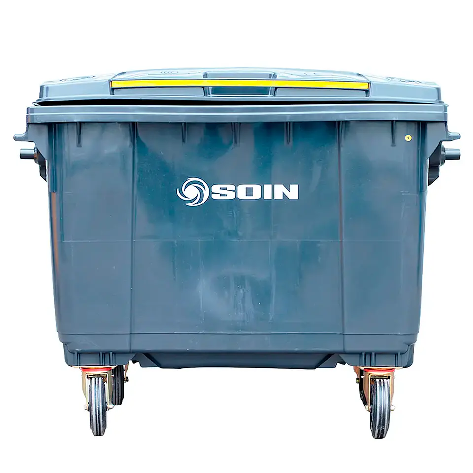 Contenedor De Basura 770l Gris 1