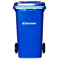 Contenedor De Basura 240l Azul - Miniatura 1