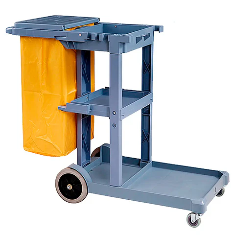 Carro De Aseo Janitor Con Bolsa/tapa Soin