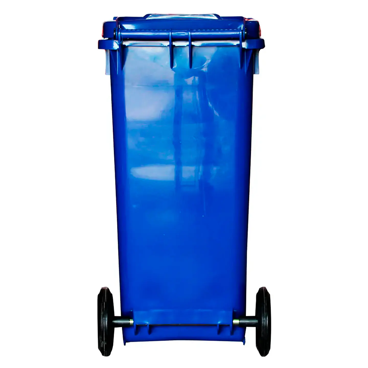 Contenedor De Basura 120l Azul 4