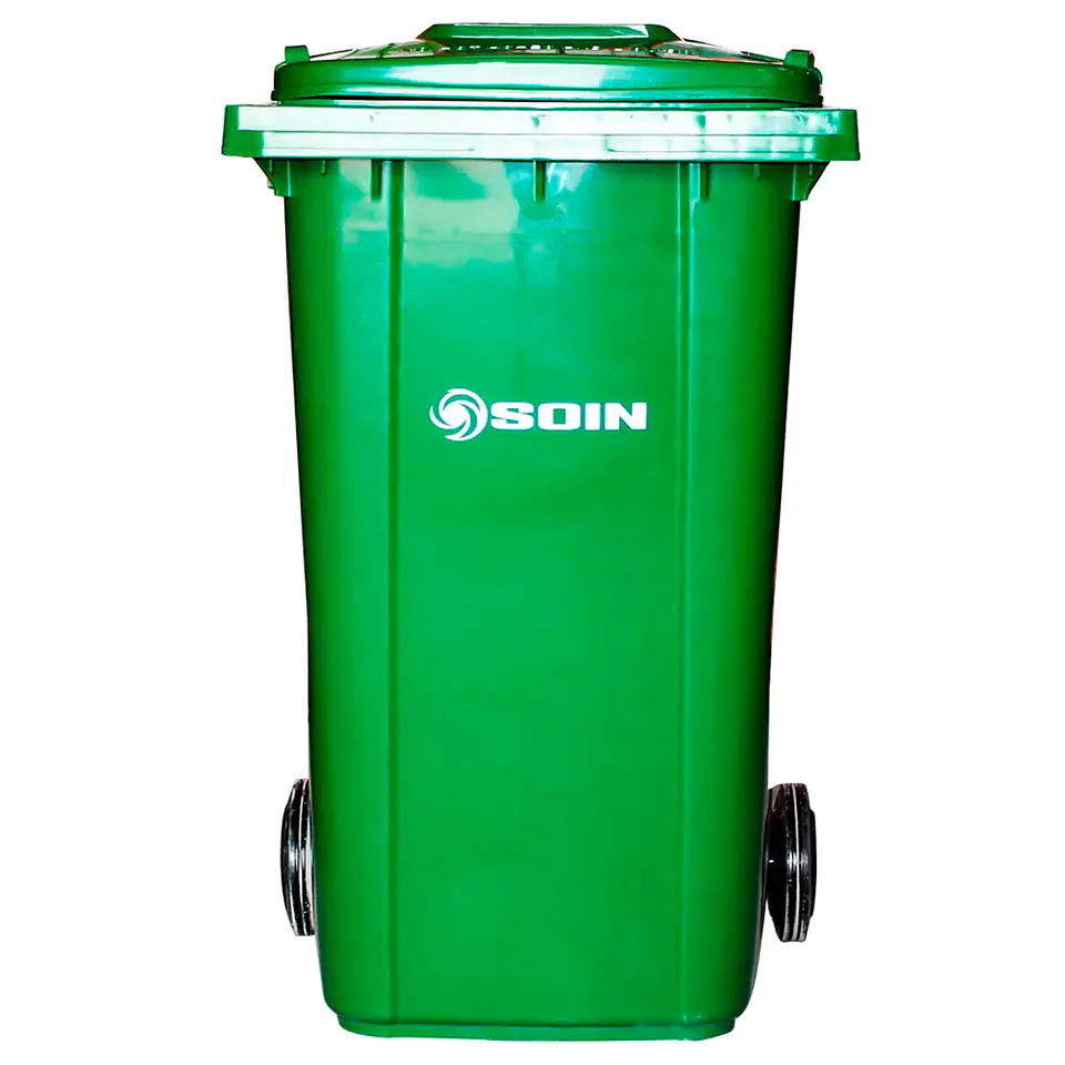 Contenedor De Basura 240l Verde 1