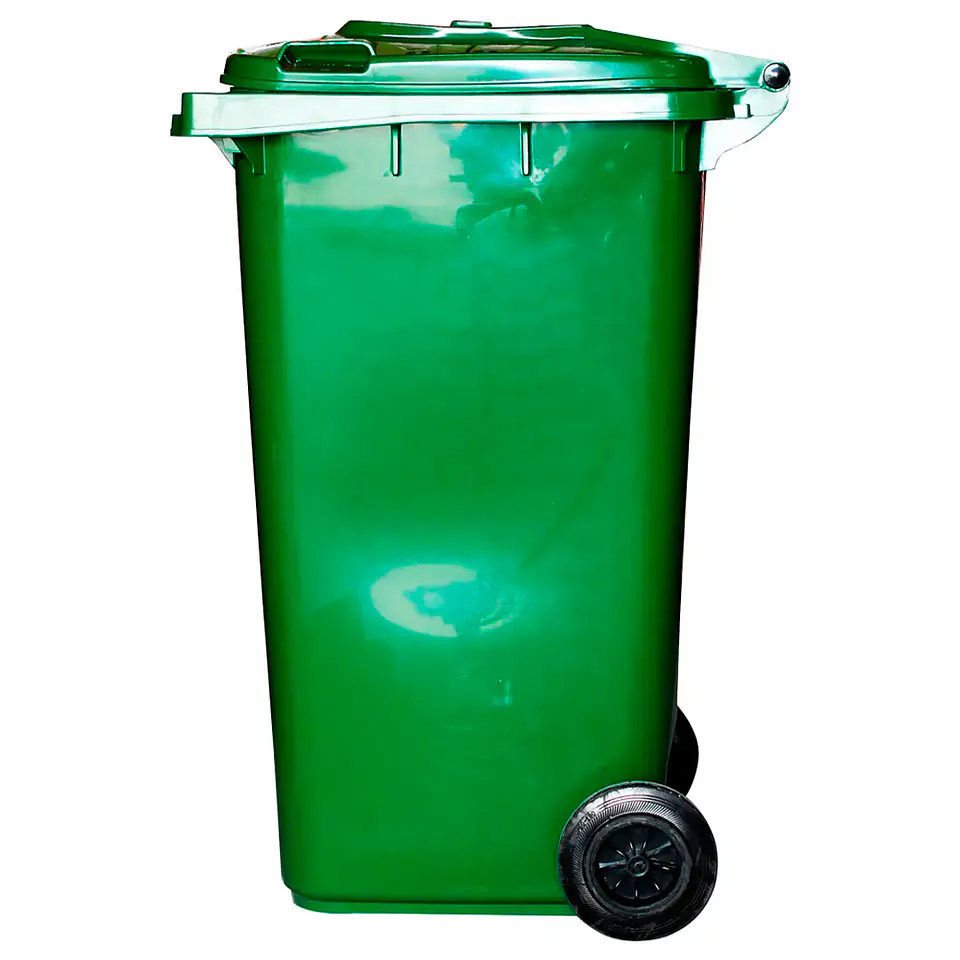 Contenedor De Basura 240l Verde 3