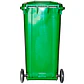 Contenedor De Basura 240l Verde - Miniatura 4